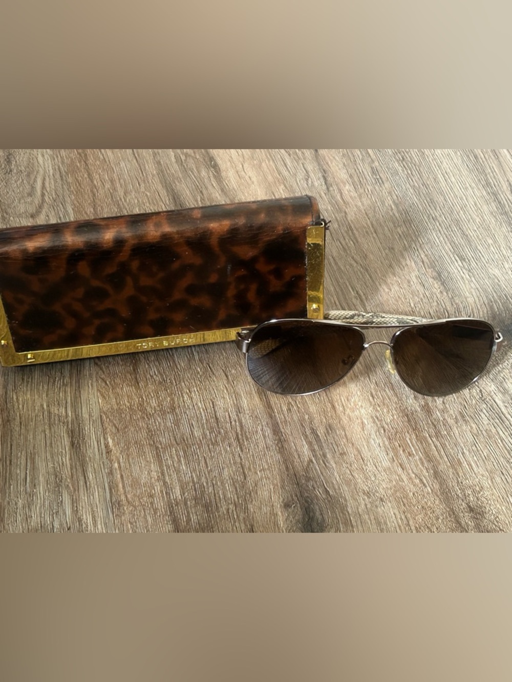 Tory Burch TY6010 Aviator Polarized Sunglasses